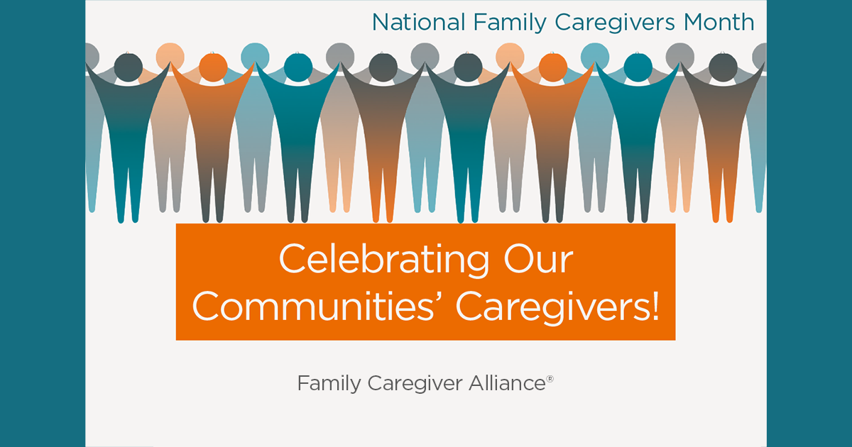 ReadytoUse Graphics for National Family Caregivers Month Family
